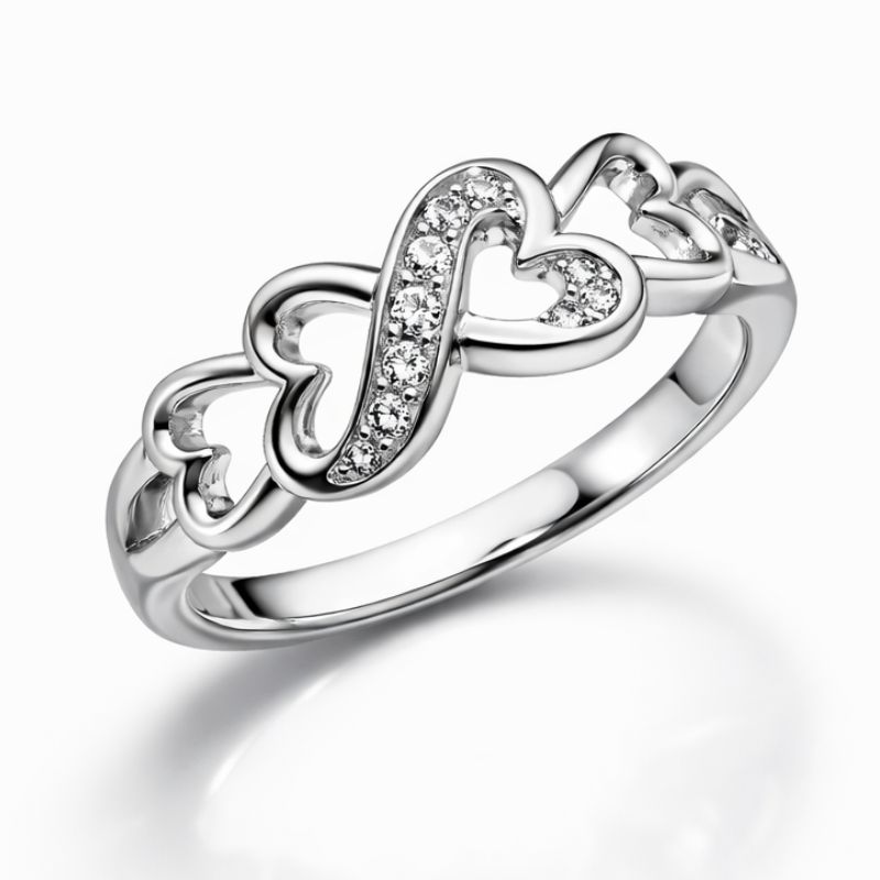 Hearts Fashion Ring